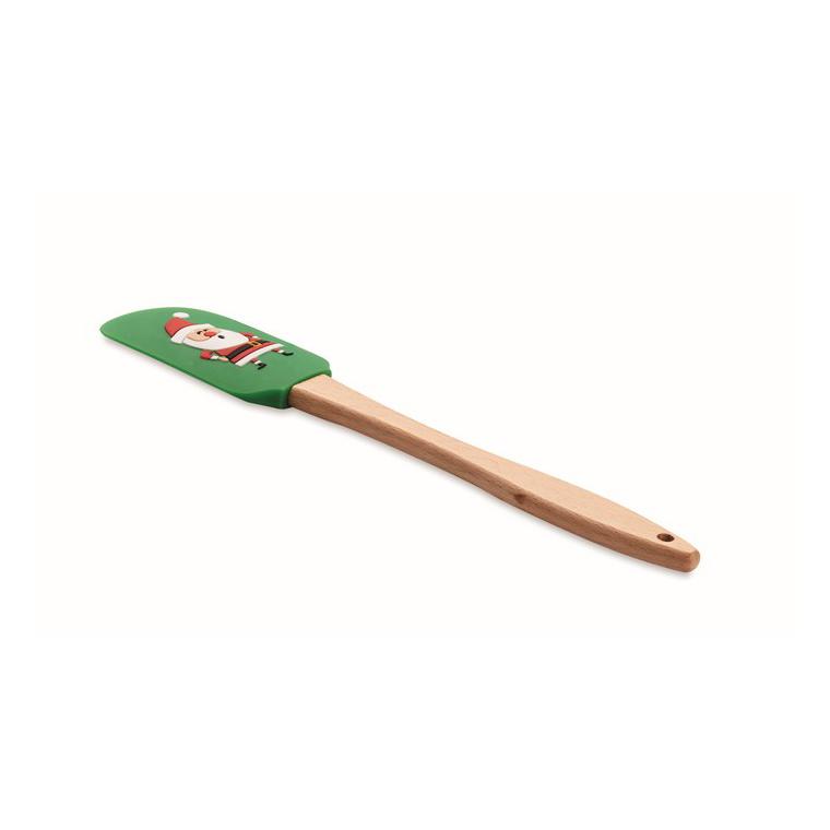 Spatulă de silicon de Crăciun SWEET Verde