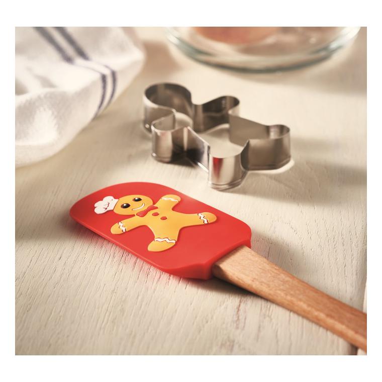 Set de spatule din silicon SWEET SET Roșu
