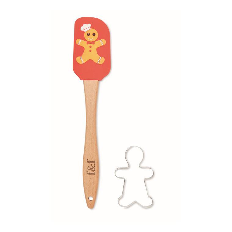 Set de spatule din silicon SWEET SET Roșu