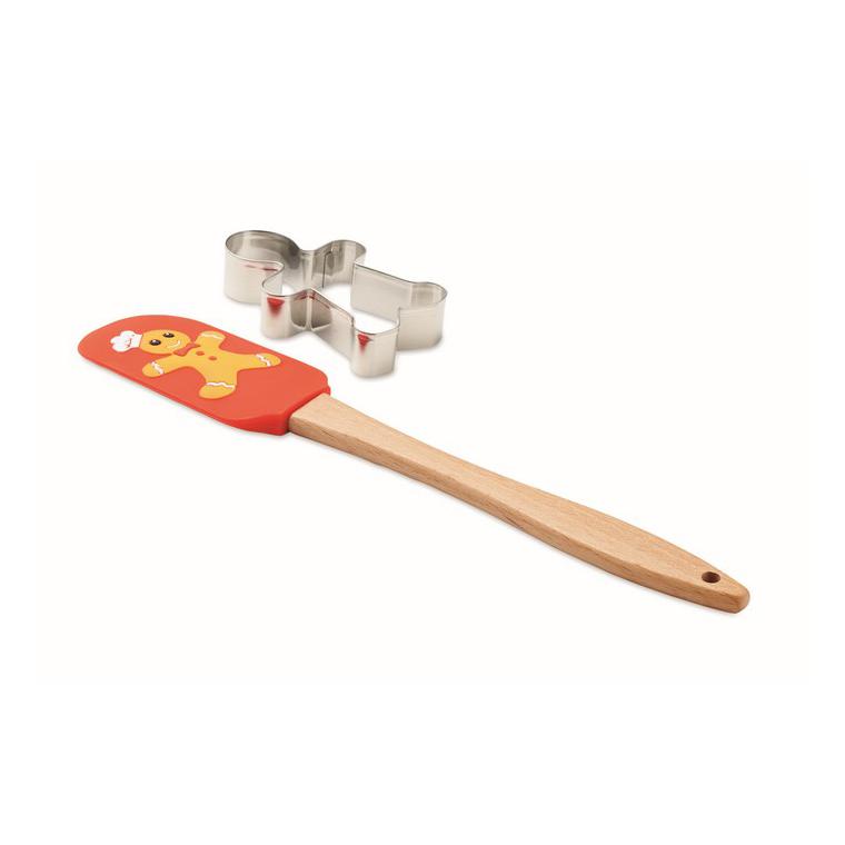 Set de spatule din silicon SWEET SET Roșu