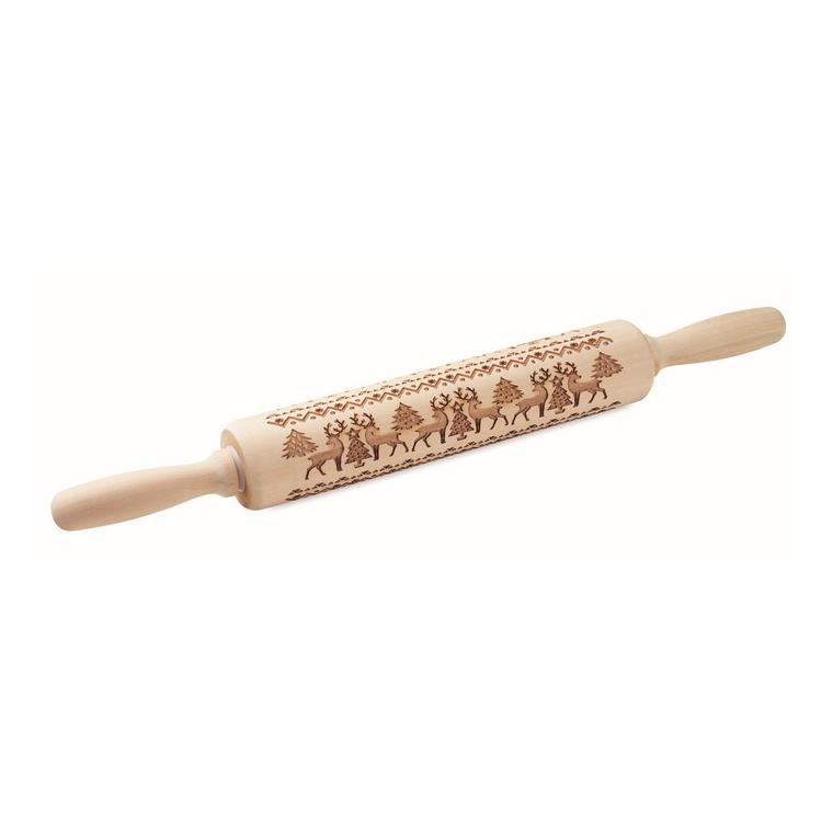 Sucitor cu model de Crăciun STAMPA Natur