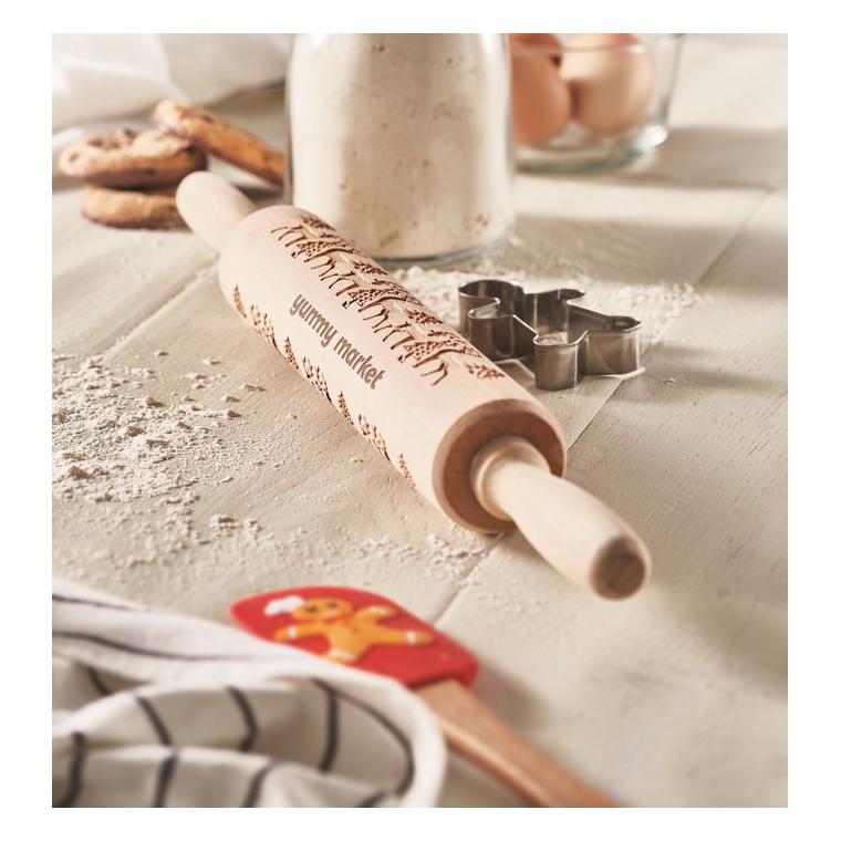 Sucitor cu model de Crăciun STAMPA Natur