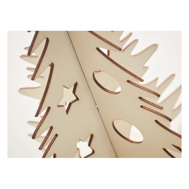 Brad de Crăciun din lemn DIY TREE AND PAINT Natur