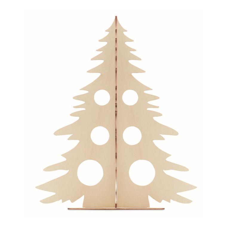 Brad de Crăciun din lemn DIY TREE AND PAINT Natur