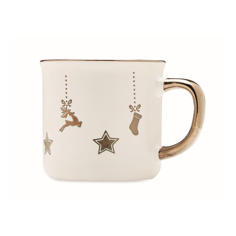 Set de 4 piese din ceramică ERAMIK Alb