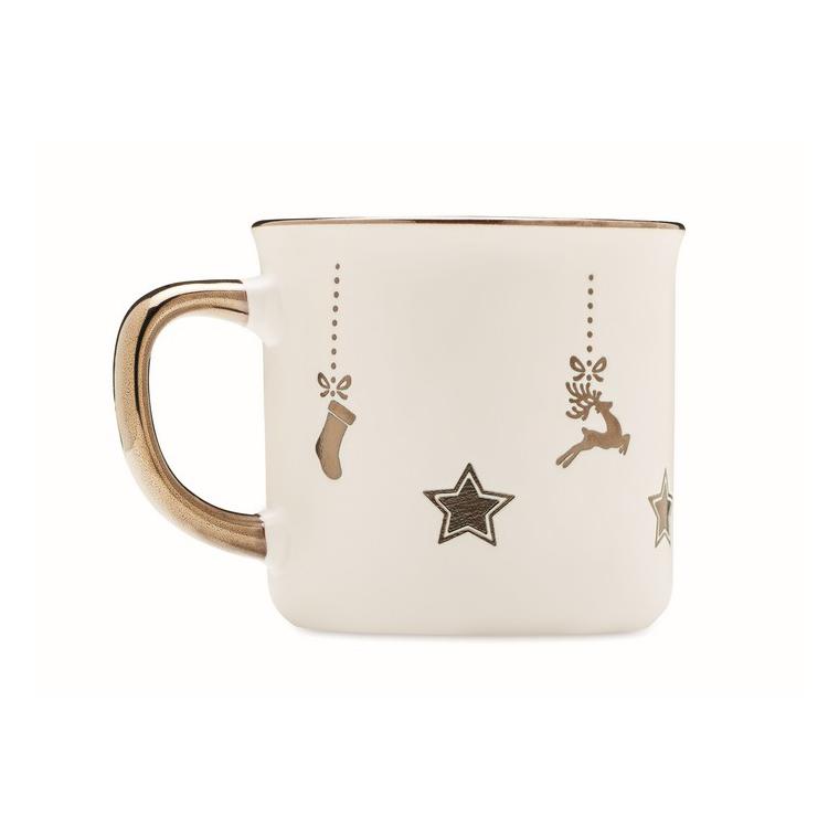 Set de 4 piese din ceramică ERAMIK Alb