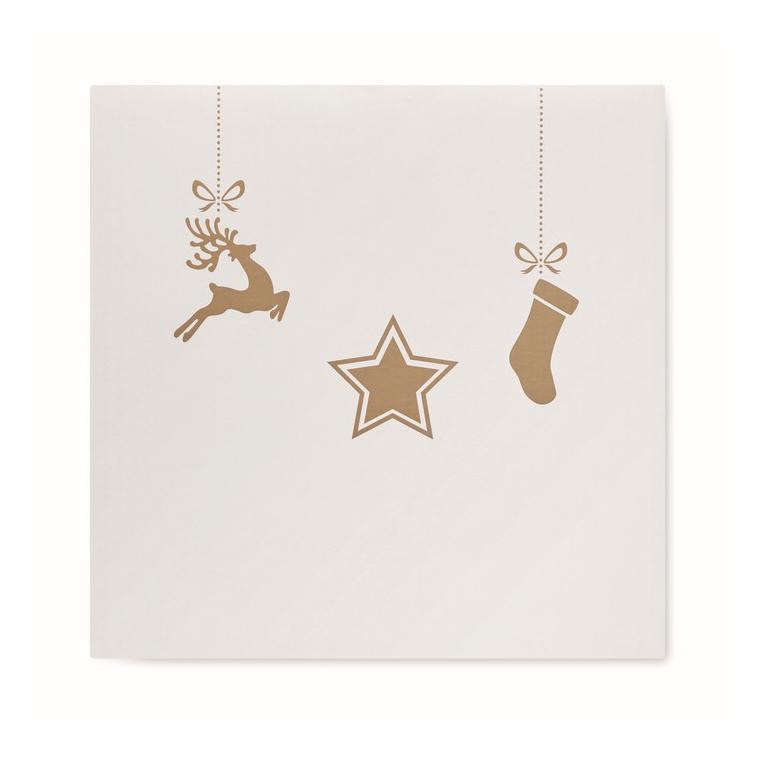 Set de 4 piese din ceramică ERAMIK Alb