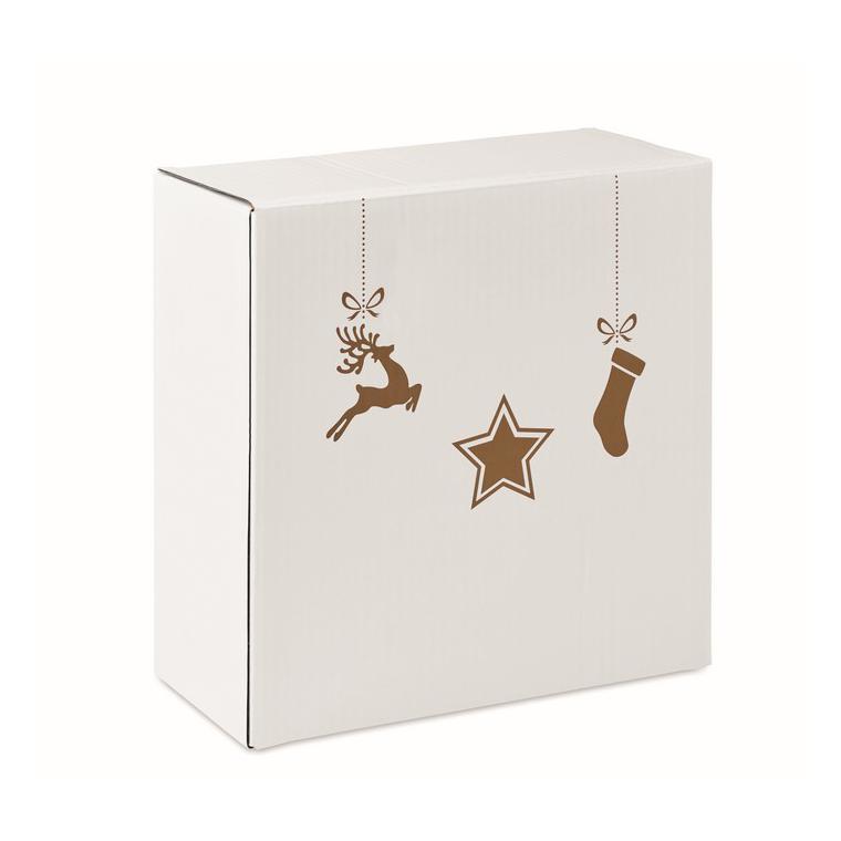 Set de 4 piese din ceramică ERAMIK Alb