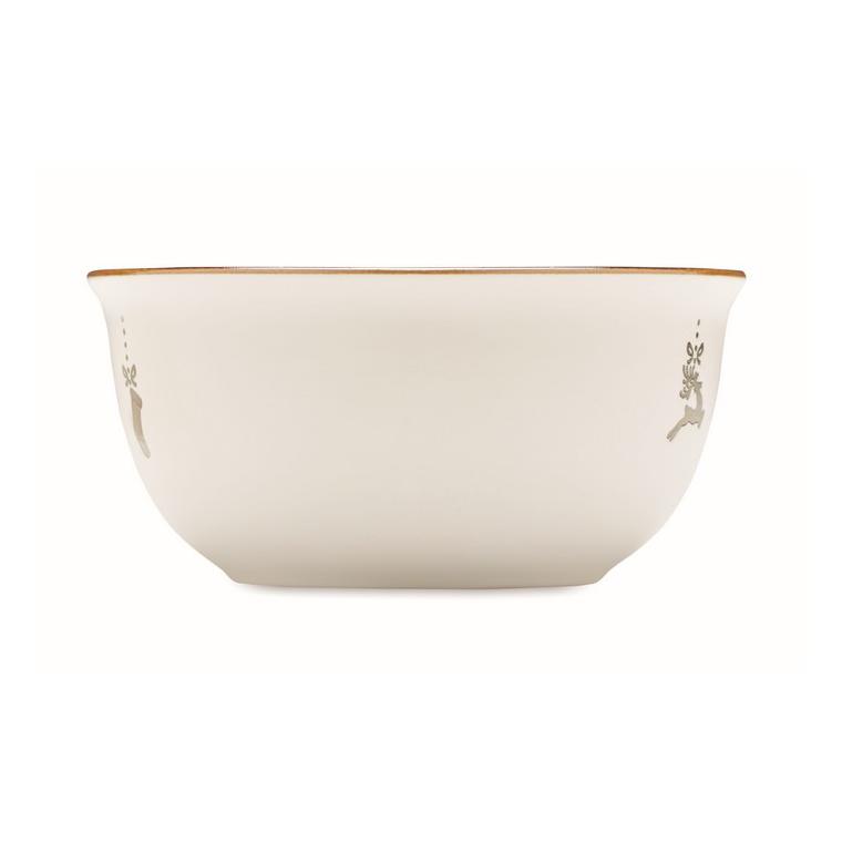 Set de 4 piese din ceramică ERAMIK Alb