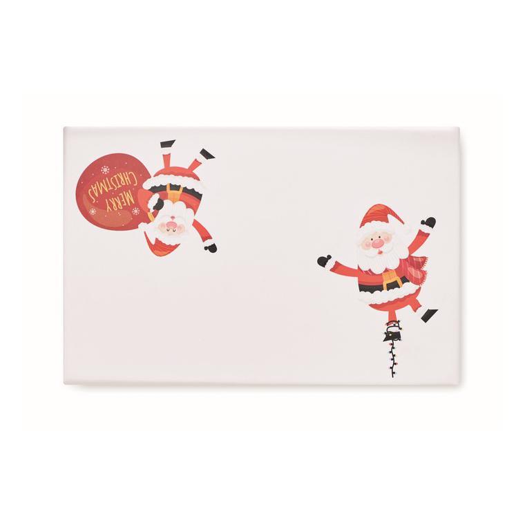 Set de 2 pahare de Crăciun NOEL Alb