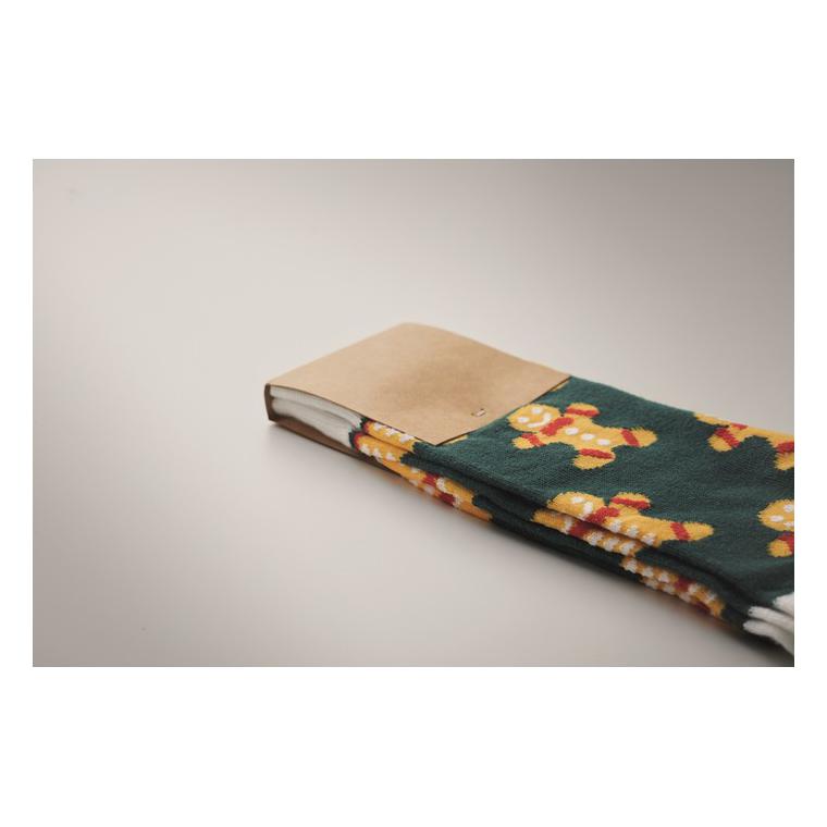 Pereche de șosete de Crăciun M JOYFUL M Galben