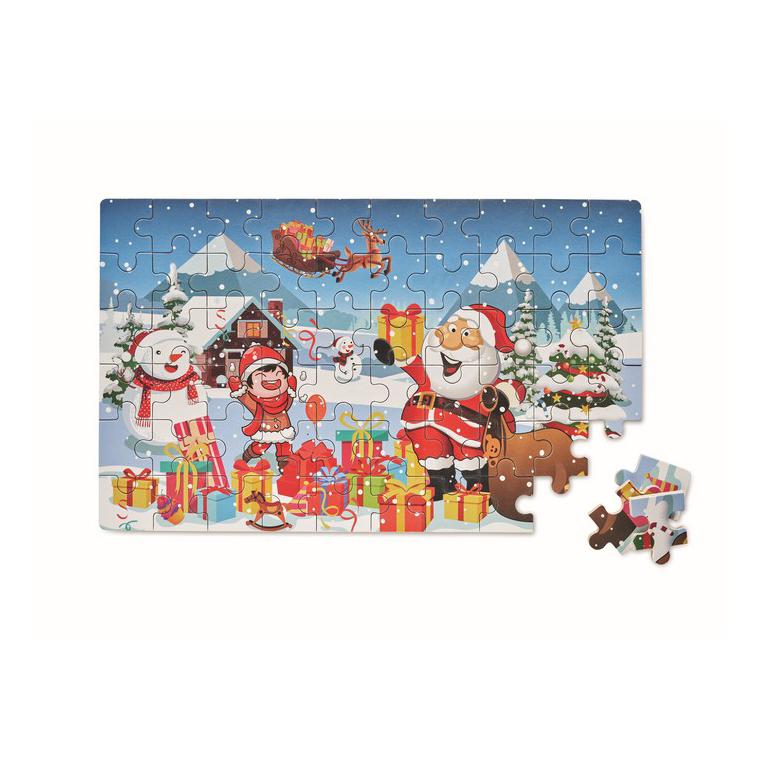 Puzzle de Crăciun din lemn PAZURU Mixt