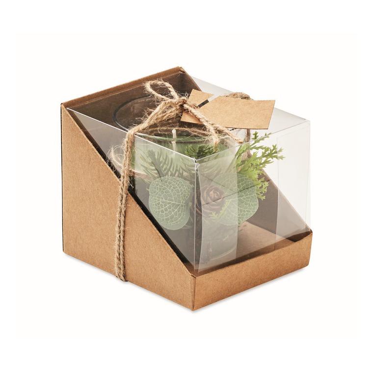 Lumânăre de Crăciun FOREST Verde