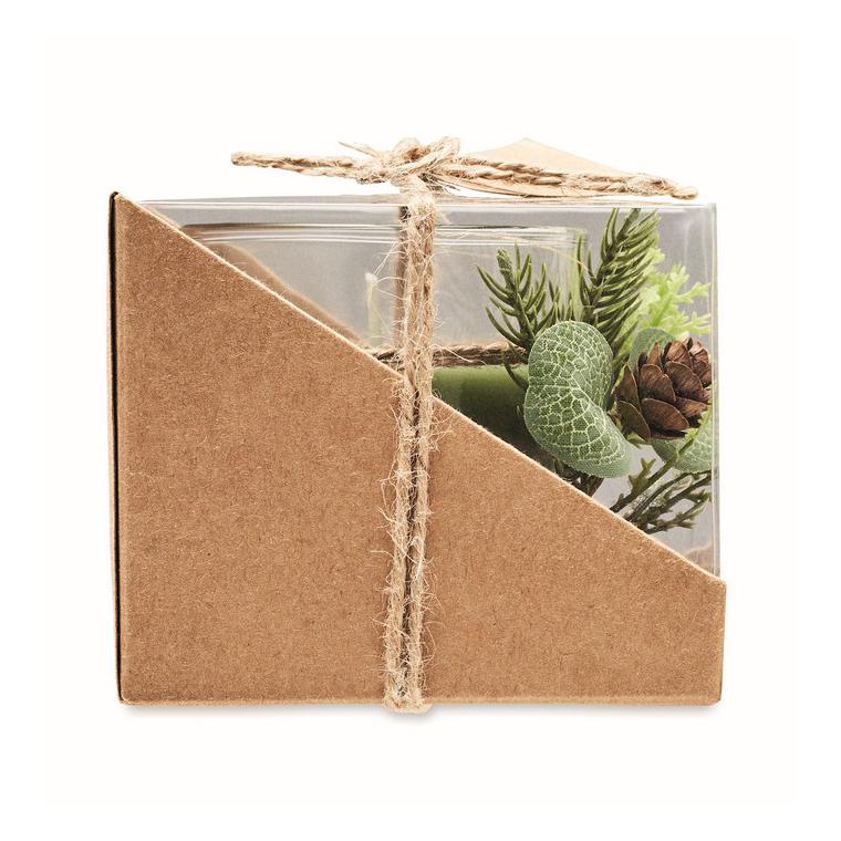 Lumânăre de Crăciun FOREST Verde