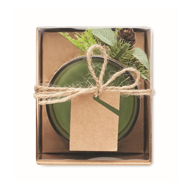 Lumânăre de Crăciun FOREST Verde