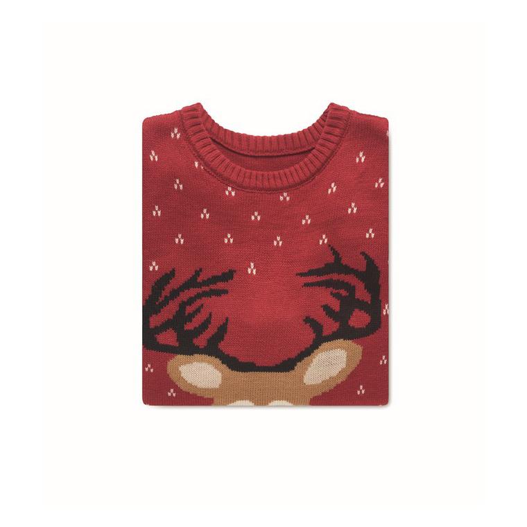 Pulover de Crăciun S/M SHIMAS Roșu