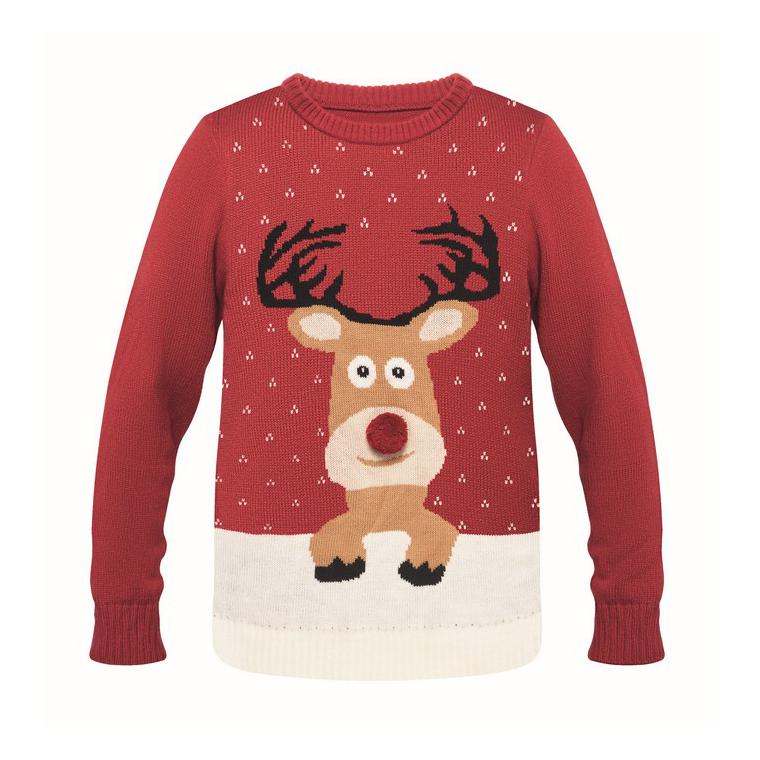 Pulover de Crăciun L/XL SHIMAS Roșu