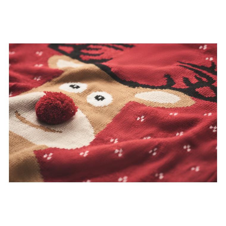 Pulover de Crăciun L/XL SHIMAS Roșu