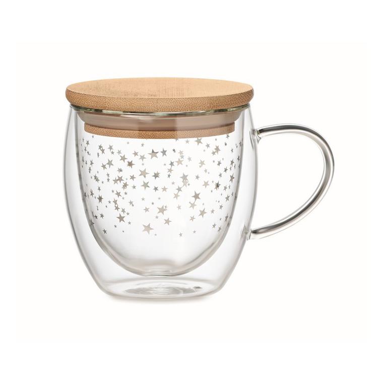 Cană din borosilicat SION Transparent