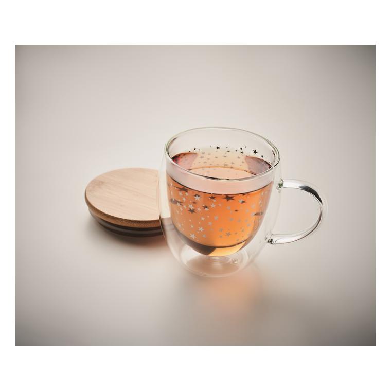 Cană din borosilicat SION Transparent