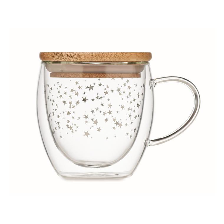 Cană din borosilicat SION Transparent