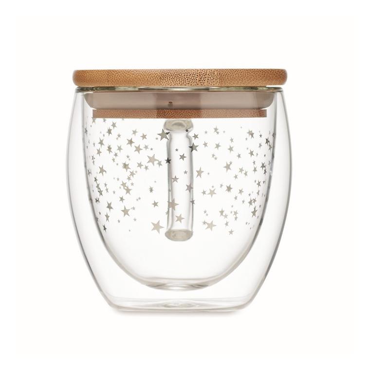 Cană din borosilicat SION Transparent