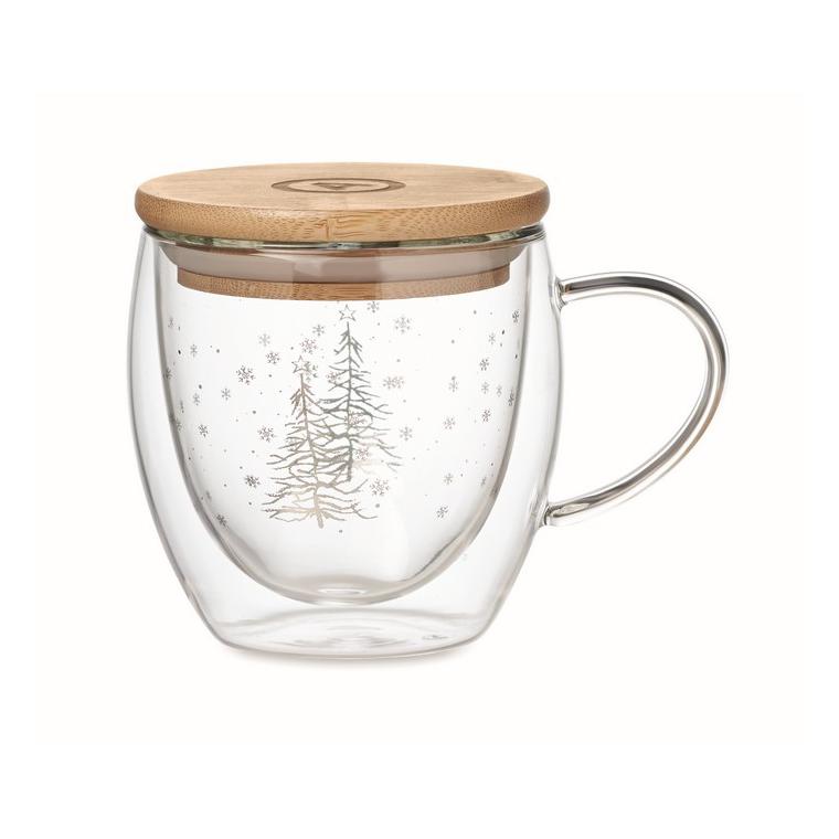 Cană din borosilicat SIAN Transparent