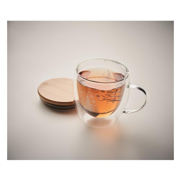 Cană din borosilicat SIAN Transparent