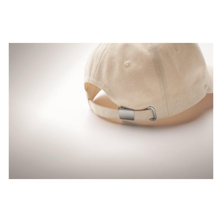Șapcă de baseball din bumbac BICCA CAP Bej