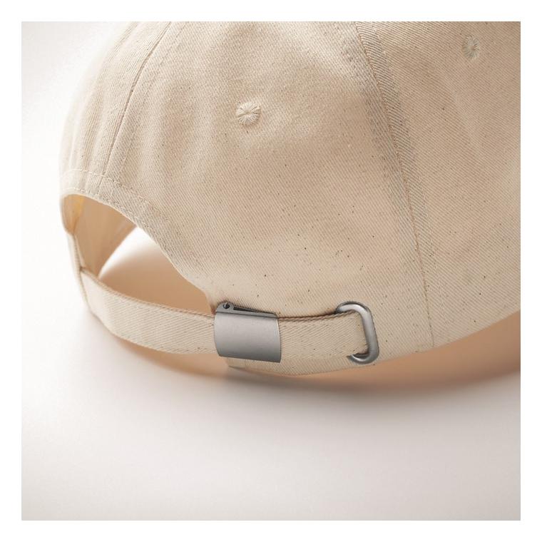 Șapcă de baseball din bumbac BICCA CAP Bej
