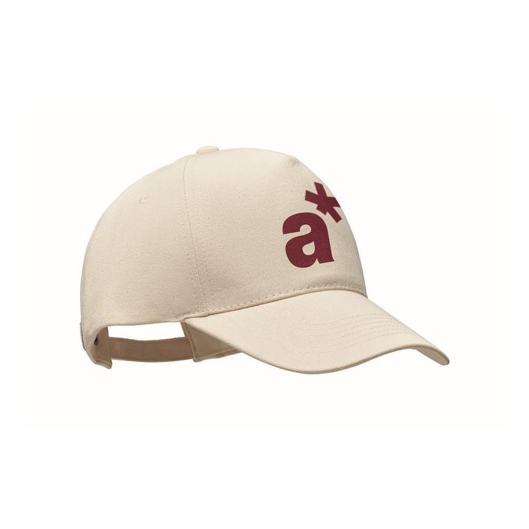 Șapcă de baseball din bumbac BICCA CAP Bej