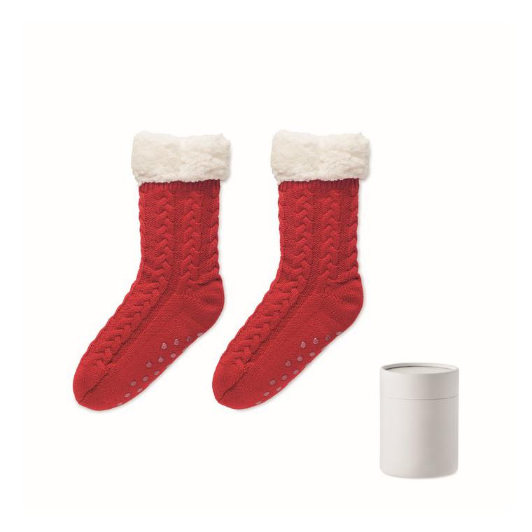 Șosete antiderapante M CANICHIE Roșu