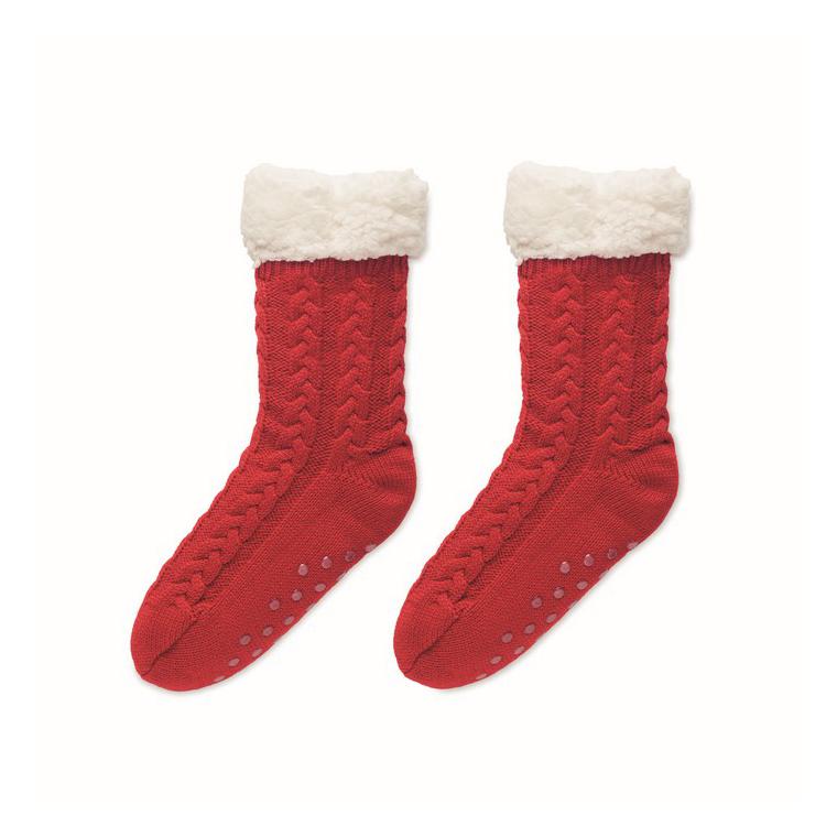 Șosete antiderapante M CANICHIE Roșu
