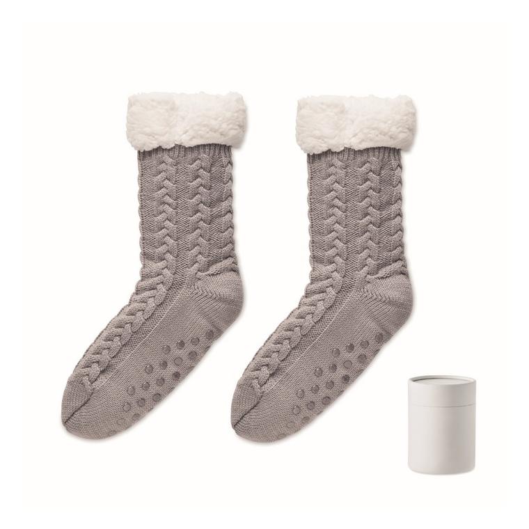 Șosete antiderapante L CANICHIE Gri