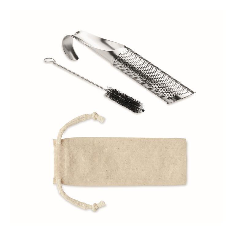 Infuzor de ceai OOLONG Argintiu mat