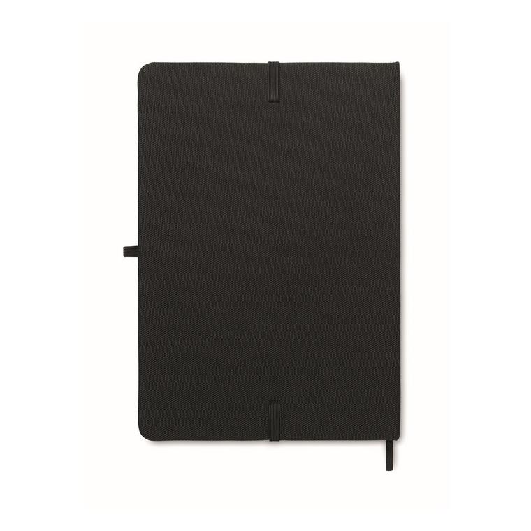 Caiet de notițe A5 RPET BLAMA Negru