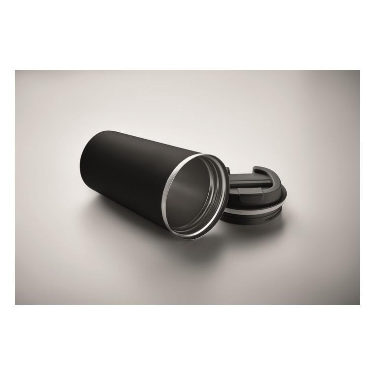 Pahar cu pereți dubli 510 ml BRACE + Negru