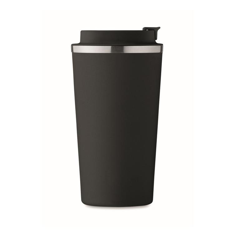 Pahar cu pereți dubli 510 ml BRACE + Negru