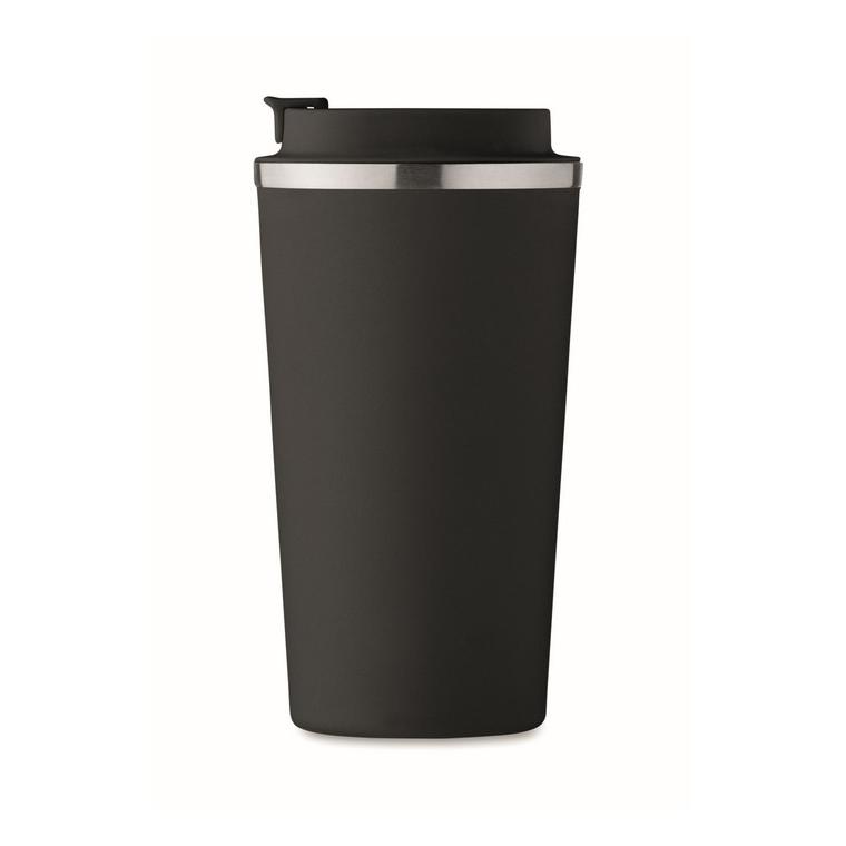 Pahar cu pereți dubli 510 ml BRACE + Negru