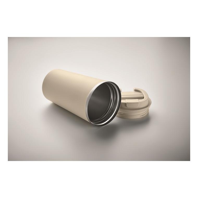 Pahar cu pereți dubli 510 ml BRACE + Bej