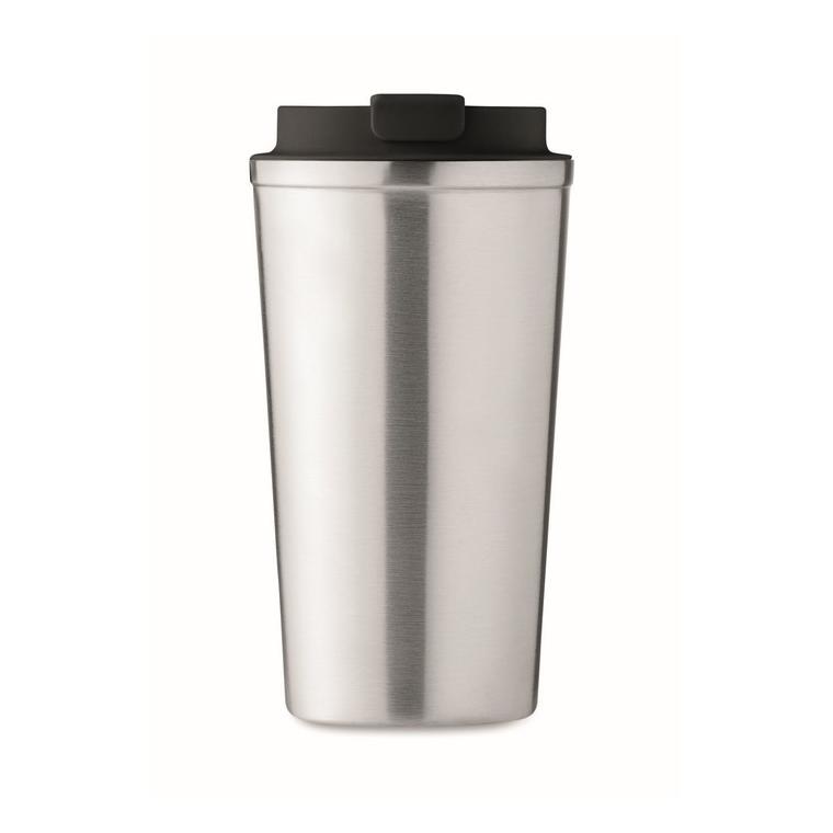 Pahar cu pereți dubli 510 ml BRACE + Argintiu mat