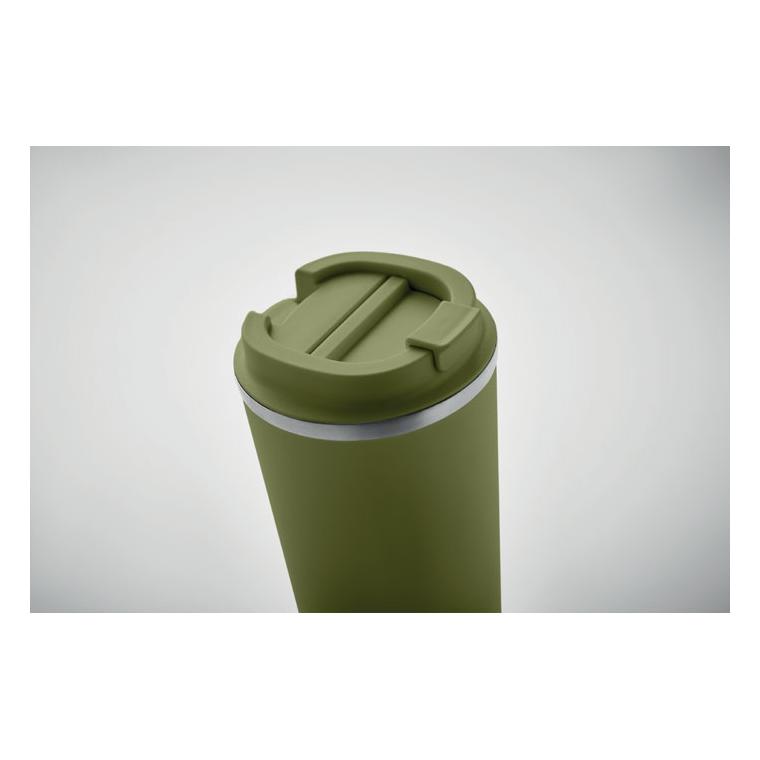 Pahar cu pereți dubli 510 ml BRACE + Verde Inchis