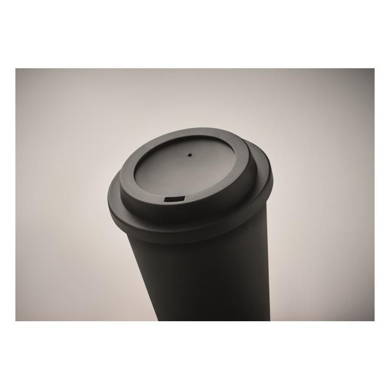 Pahar cu perete dublu PP 300 ml NOLA Negru