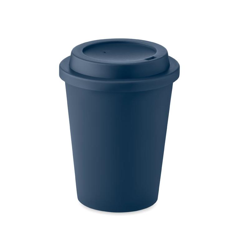 Pahar cu perete dublu PP 300 ml NOLA Navy 