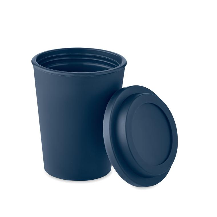 Pahar cu perete dublu PP 300 ml SORA Navy 