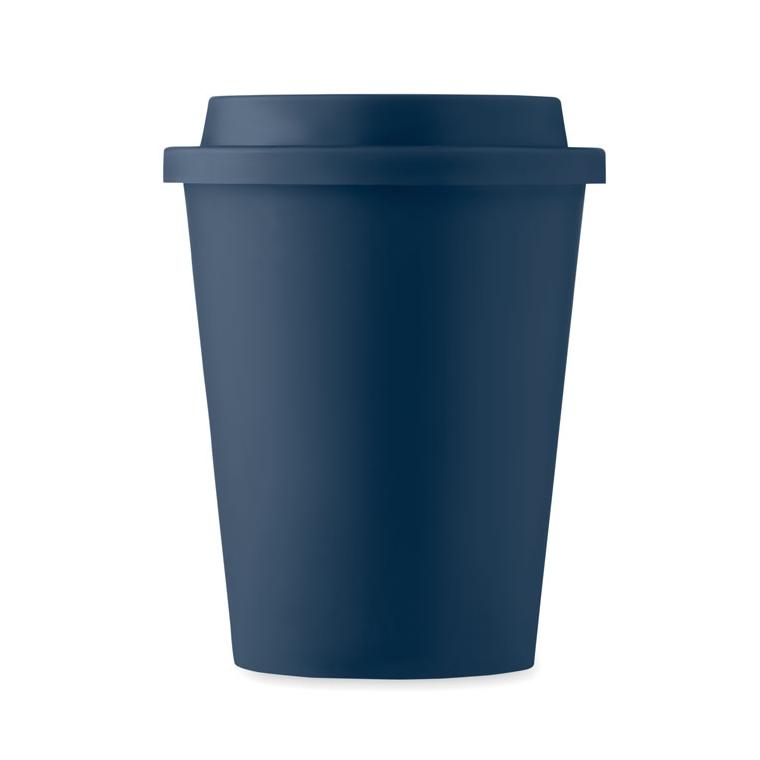 Pahar cu perete dublu PP 300 ml SORA Navy 