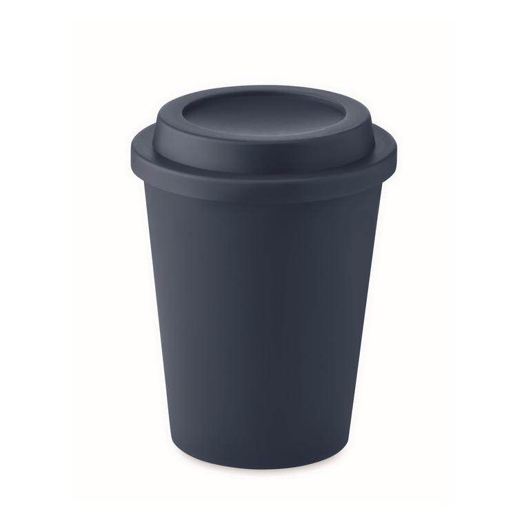 Pahar cu perete dublu PP 300 ml SORA Navy