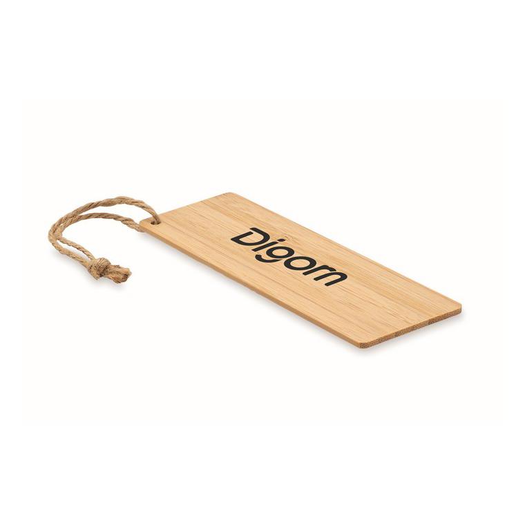 Semn de carte din bambus KUMAKU Natur