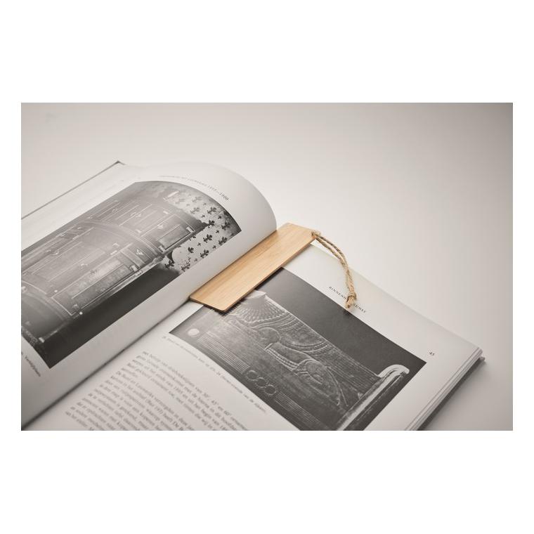 Semn de carte din bambus KUMAKU Natur