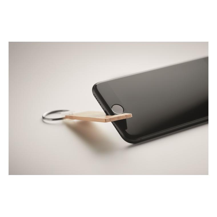 Suport din bambus și breloc GANKEY Natur